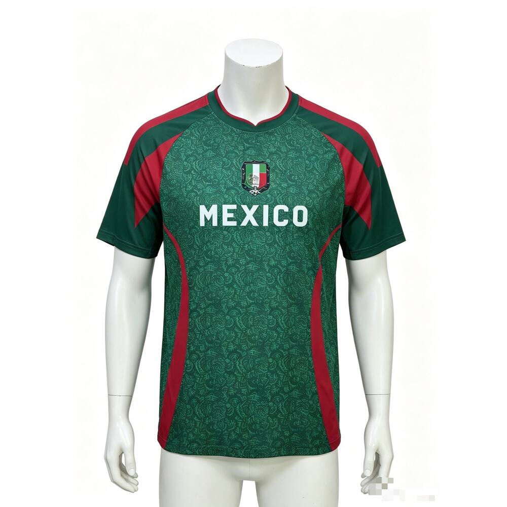 Mexico National Team Soccer Jersey, El Tri World Cup Fan Shirt